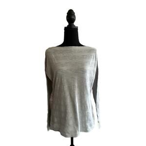 The North Face Women’s Gray Long Sleeve Top, Medium, Pre-owned